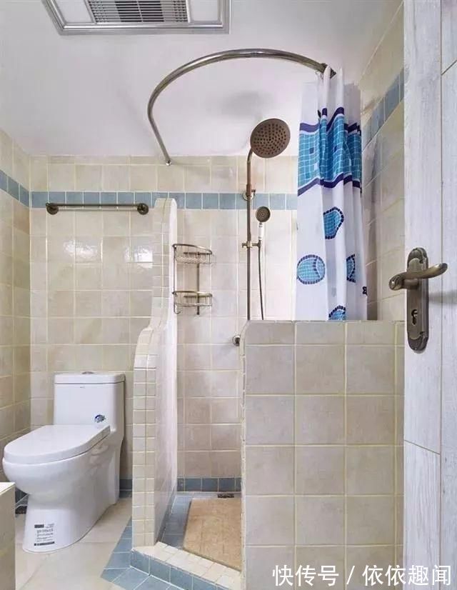淋浴房|越来越多人不做淋浴房了，直接用砖砌一堵矮墙，太聪明了