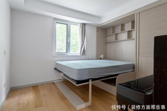 主卧|75平日式风二居室,g景的布局,让客厅开阔明亮起来感