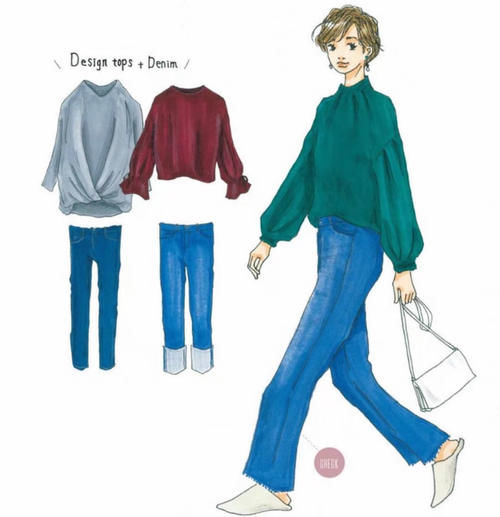 为什么说穿衣是穿“灵感”？日本手绘穿搭的秘密，告诉你穿衣真相