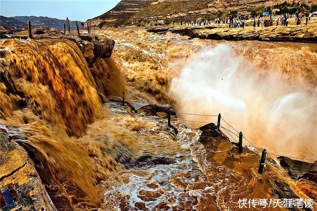 走进壶口龙洞，对比两岸景色，自驾突遇事故