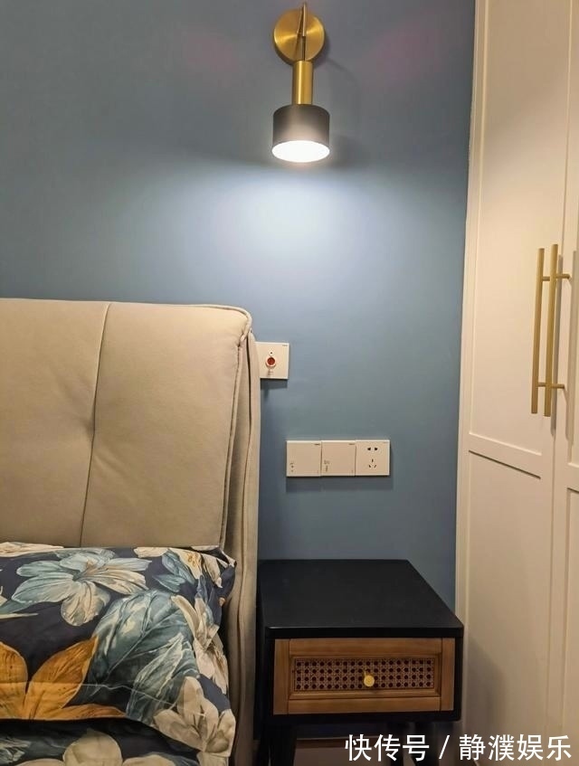 床头|越来越流行不做电视墙,学她家装修,入住三个月生活幸福美满