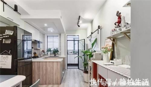 北欧风|70㎡塞下三张床，3㎡卫生间照样干湿分离，这个小户型太亮眼！