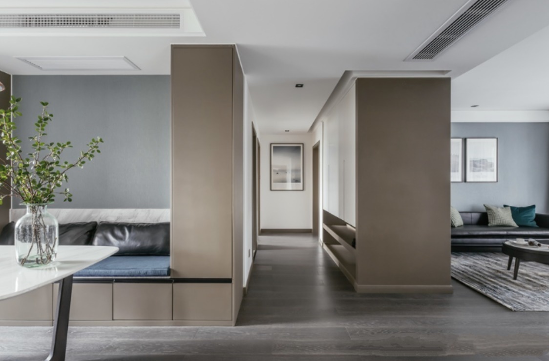 杂物间|过道别再浪费了,学他家这么装,书房、杂物间都有了!实用性倍增