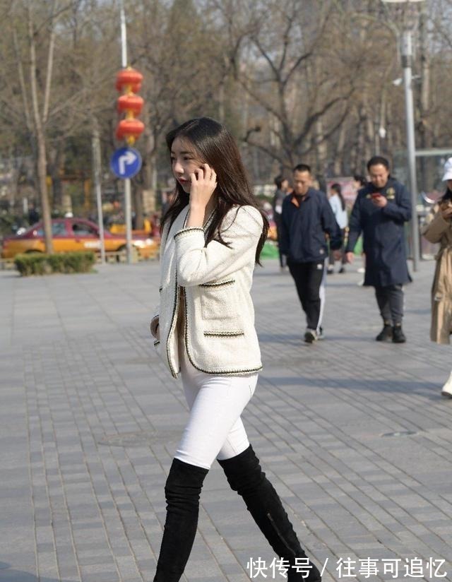 毛衣裙 光彩夺目的鲨鱼裤穿搭凸显潮流时尚感,显得青春又减龄,不同鞋子!