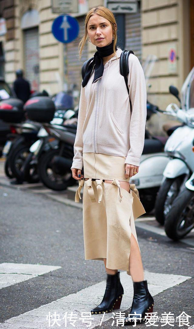 早秋穿卫衣,建议搭配这5款“下装”!青春时髦,谁穿谁好看