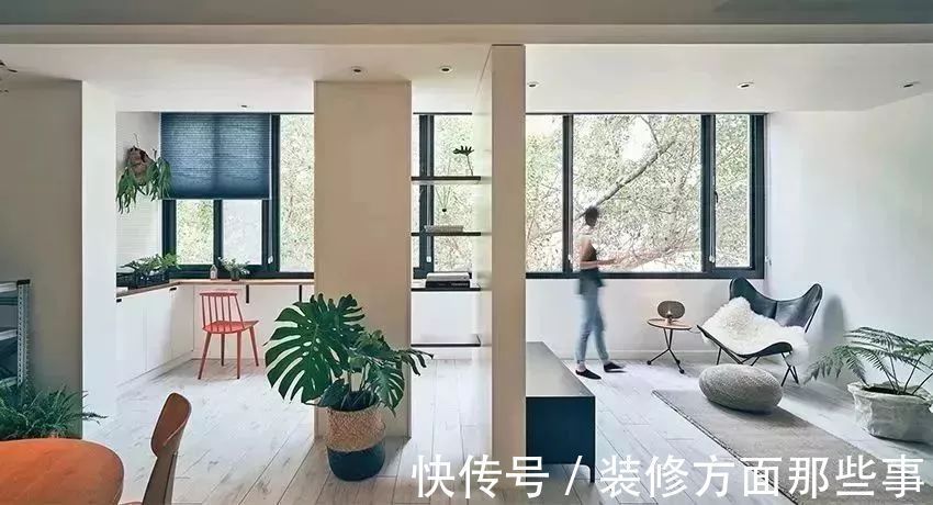 主卧室|130的北欧风二居室40年的老房,改得也太棒了!