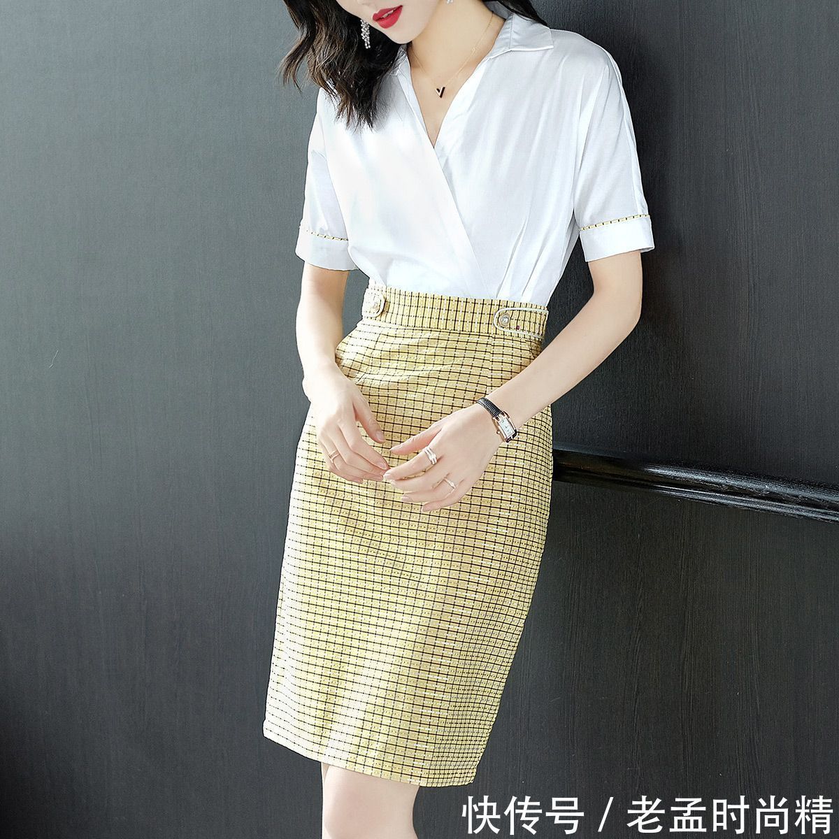 女人味 新发现一款一步裙,适合30-40的女人穿,精致洋气又有女人味