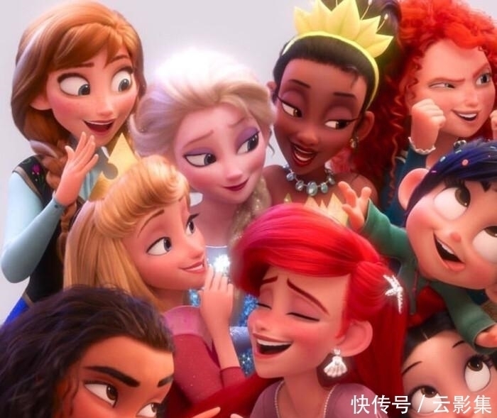 迪士尼公主仿妆:没想到现实中艾莎的头发最丑,乐佩的头发最好看