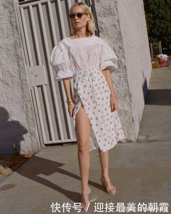 今年流行的“泡泡袖”什么鬼,显瘦又高级,什么身材都能穿!