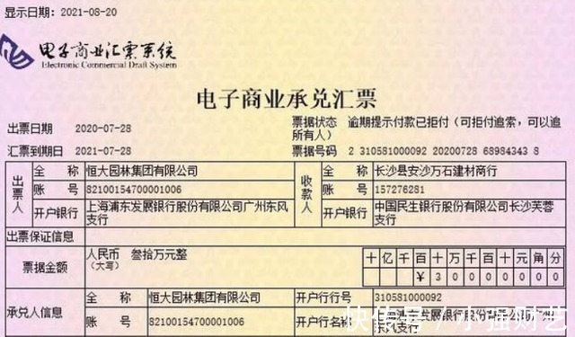 余额|恒大签发商票“成瘾”，余额高达2053亿，恒大赚了，供应商赔了