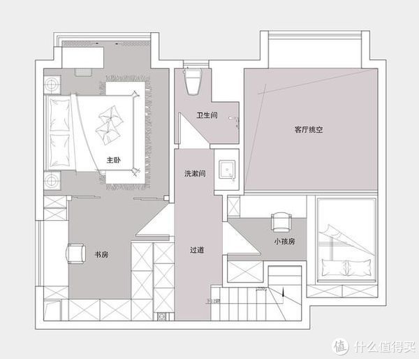 美式|长沙夫妻96㎡的loft公寓，选择装修美式轻奢，效果不仅温馨还惊艳