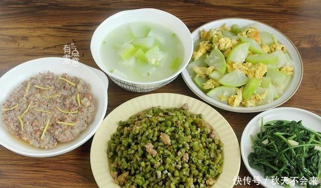 婆婆做的午餐,5菜1汤只花了30元,晒朋友圈难怪你老公那么瘦