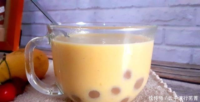  一大|珍珠奶茶就这样，清凉爽口，清香浓郁，女儿一喝就是一大杯