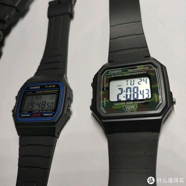 卡西欧Casio DW-9052-1V （真W217-H）测评