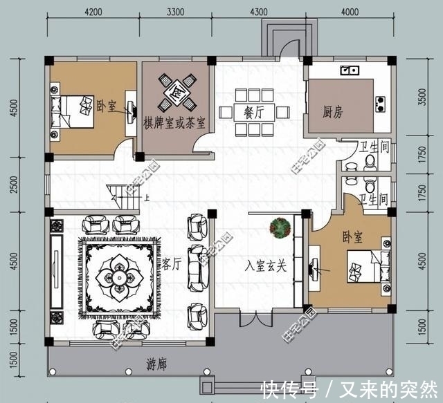 坡屋顶|5套占地100多平的农村别墅，最低20万搞定！含图纸