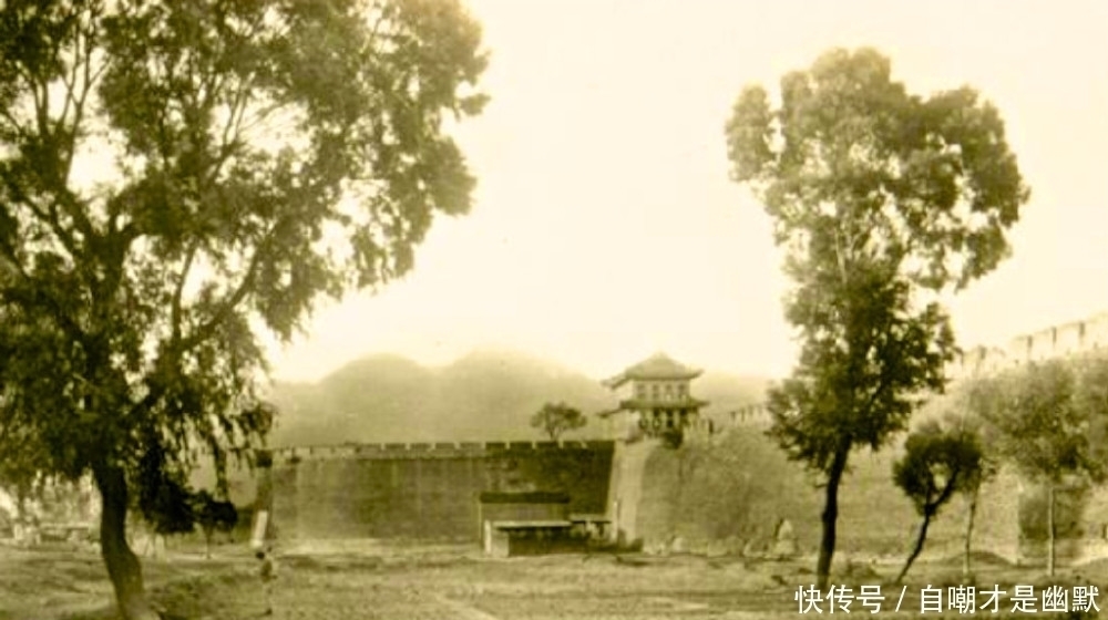 旧照|1929年河北秦皇岛风景名胜旧照，残破的角山长城与雄伟的山海关