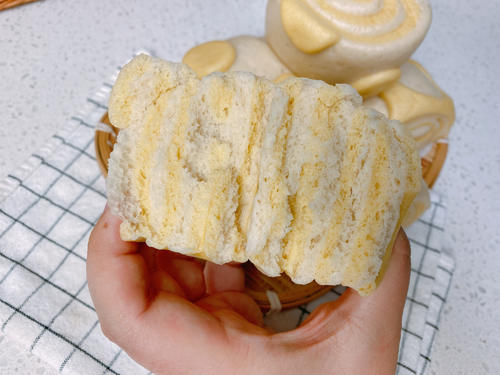  面团|南瓜花样馒头，只要一次发酵省时省力，香甜有嚼劲，比买的还好吃