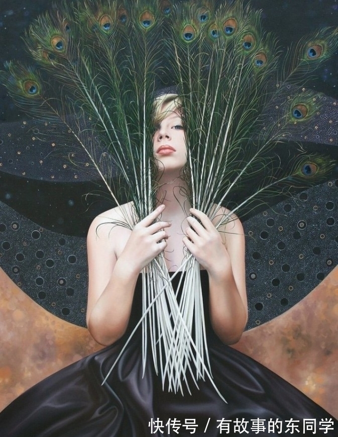 克洛斯#终极性感唯美,极致细节刻画——大师级别老奶奶的超写实神作