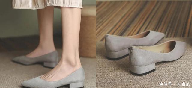 今春霸屏的单鞋,小尖头太显脚瘦了!穿上气质好迷人