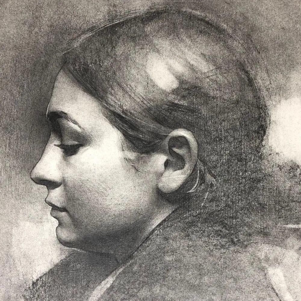 调子|很硬核，一张素描500万网友围观，绝美线条让你欲罢不能，看一百遍都不腻！