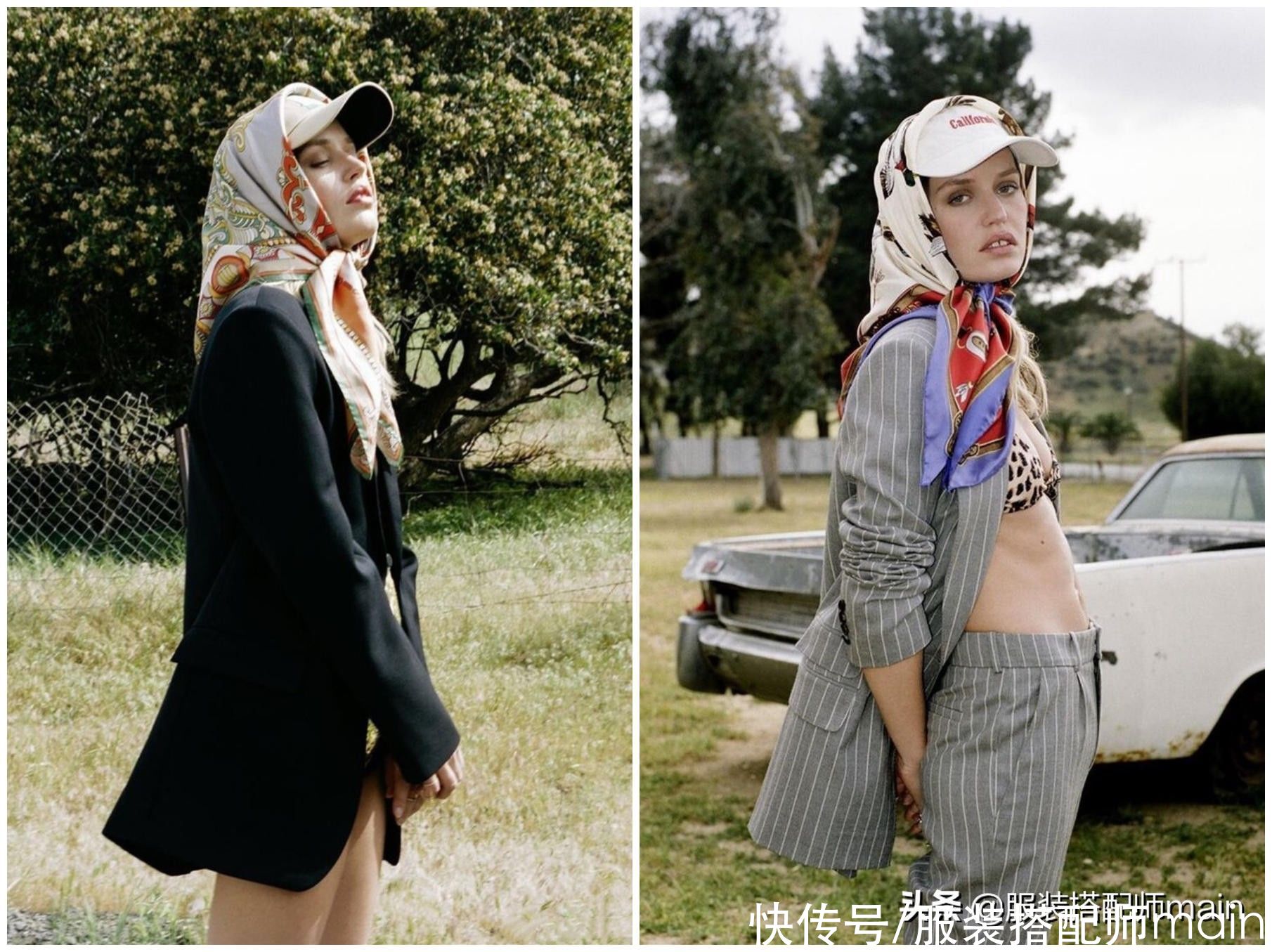 翻倍|丝巾别只会系脖子！掌握这4个技巧，普通人也能气质翻倍