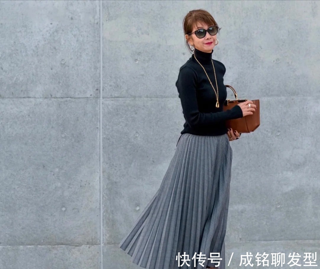 大衣|这些才是五十岁女人最美的装扮!真实自然不做作,洋气减龄有品位