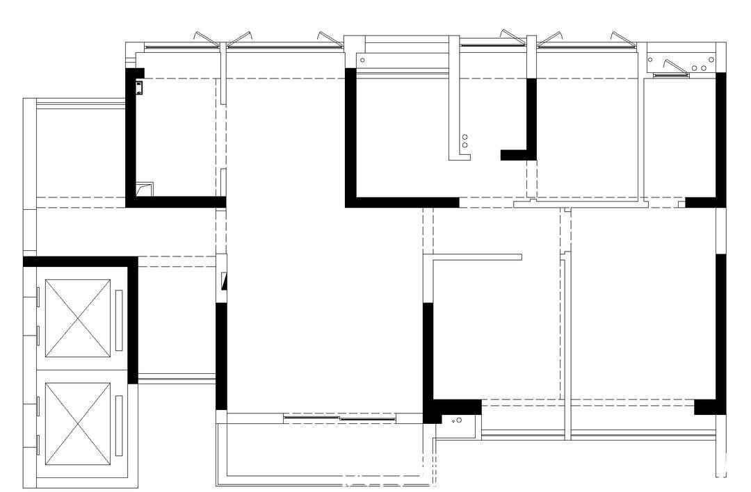 独居室|海归男主的独居室，满足业主当前的生活需求，又预留可变化空间