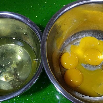 蛋清|8寸戚风蛋糕