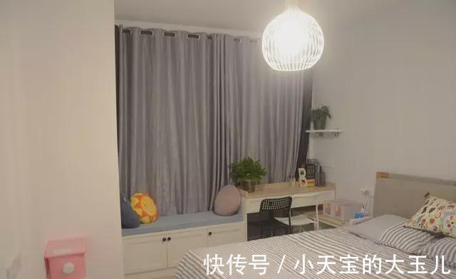 接地气|老公爆改48㎡老学区房,封了阳台还多出一个衣帽间,十分实用