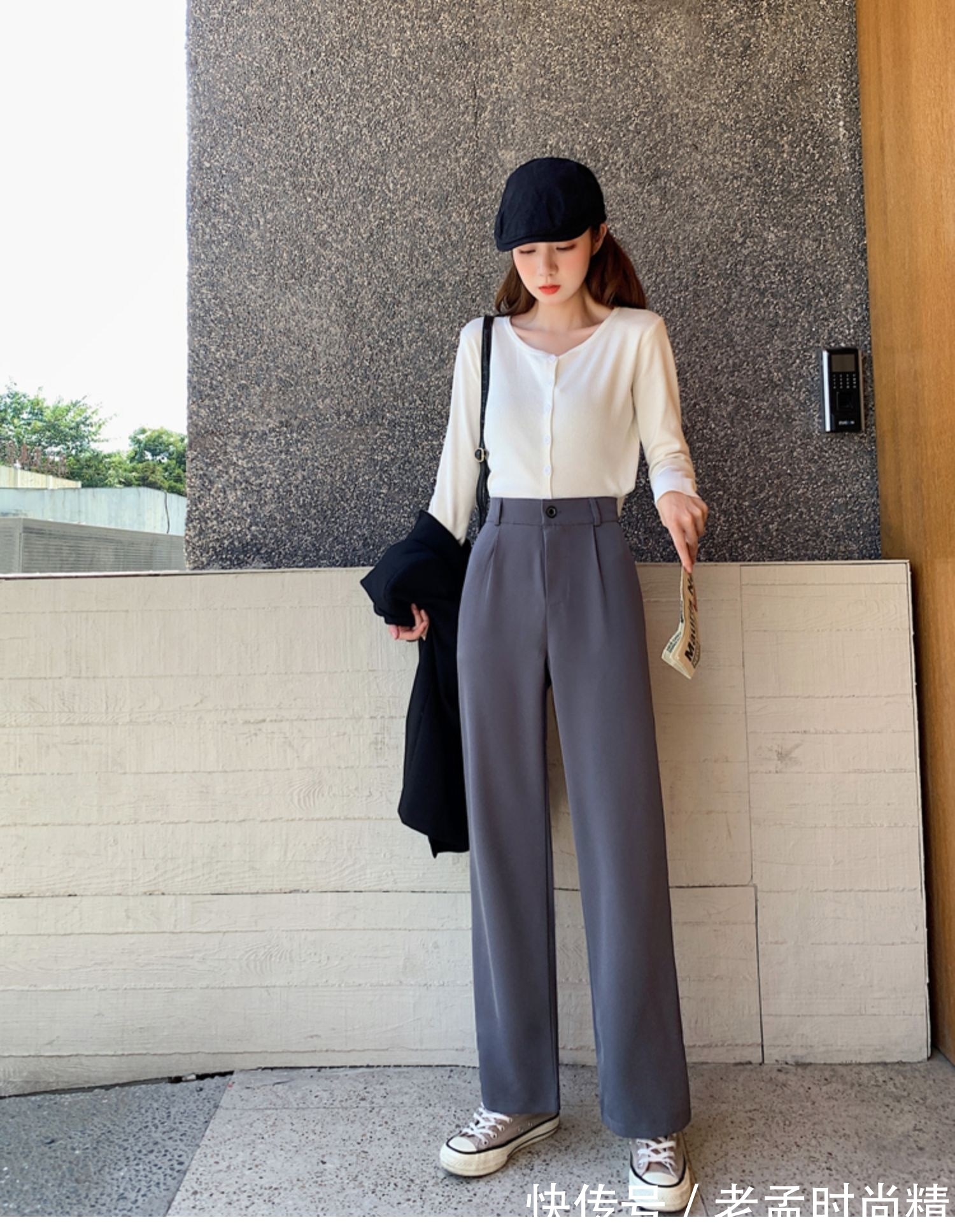 小脚裤|初秋季节,微胖女生穿搭的6个通用服装单品