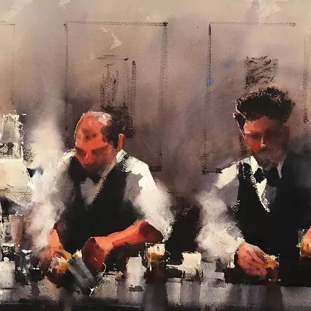 艺术家!世界上最有激情的水彩艺术家,这才是真正的水彩大师!