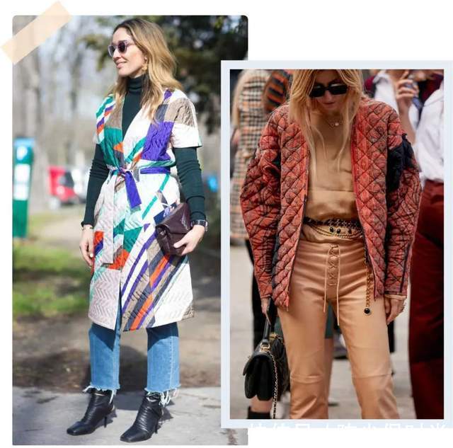 秋冬|普通的羽绒服已经过时了!今秋冬“绗缝棉服”,保暖且不臃肿