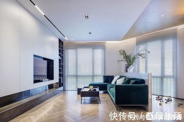 电视墙|看了他130㎡的家，才明白什么叫颜值超高、收纳满分，全屋质感十足