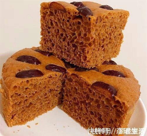 做法|红糖发糕最简单的做法，搅一搅拌一拌，连手都不用沾面，蓬松香甜