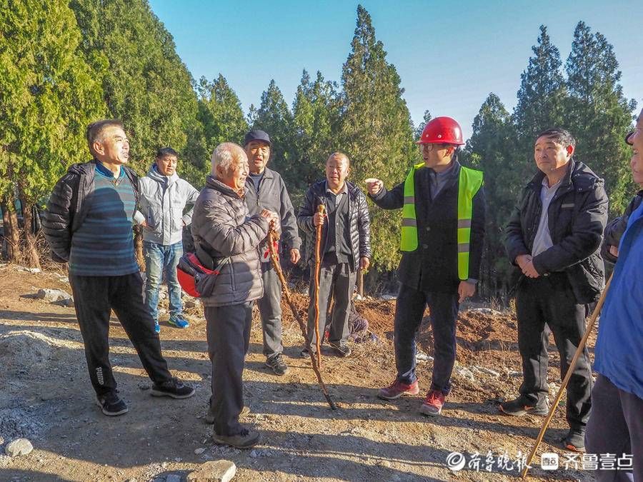 大千佛山风景区|大千佛山风景区绿道联通工程现场，尽职尽责的小伙子