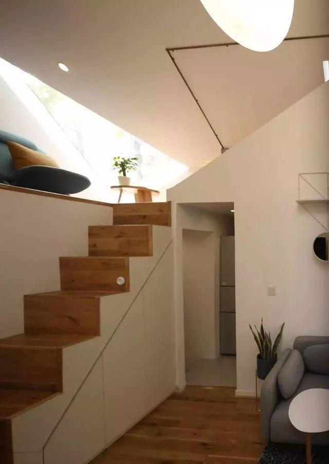 北欧洋房|28平loft简陋小蜗居,爆改后变成北欧洋房,美得像度假屋!