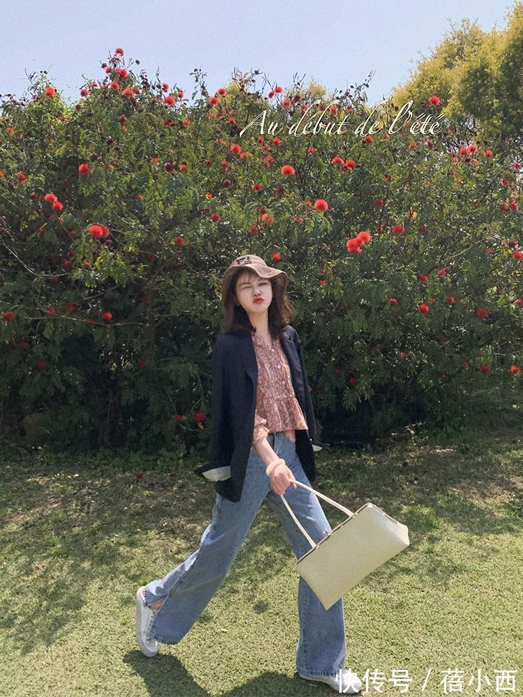 裤款|真正有洋气感的女人,必备这3条裤子:牛仔、直筒、阔腿和束脚裤