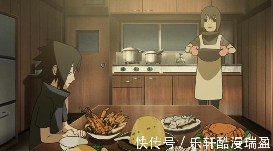 火影忍者|火影佐助吃撑肚子时,一定要打开弹幕,差点被网友笑抽了!