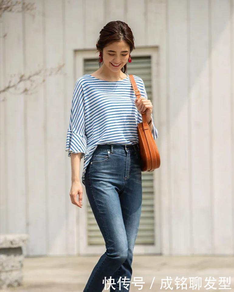 t恤|时髦又百变！10套干净清新夏日实用穿搭，温柔舒服又不失成熟韵味