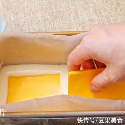 芝士蛋糕|真能Duang~的网红爆款古早蛋糕!口感弹嫩还有流心芝士?