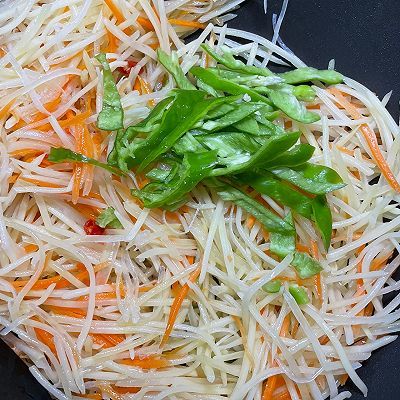 卷饼|酸辣土豆丝