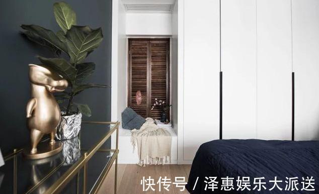 装饰|55㎡现代简约风装出大户型的“态度”,坐拥美爆厨房、独立浴缸