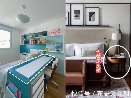 卧室|这位宝妈机智，床边抬高1m做书桌，睡觉不怕滚下来，一房当两房