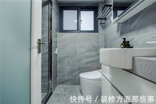 卫浴|126平简约现代三居室,一点一滴记录着生活中独有的小确幸