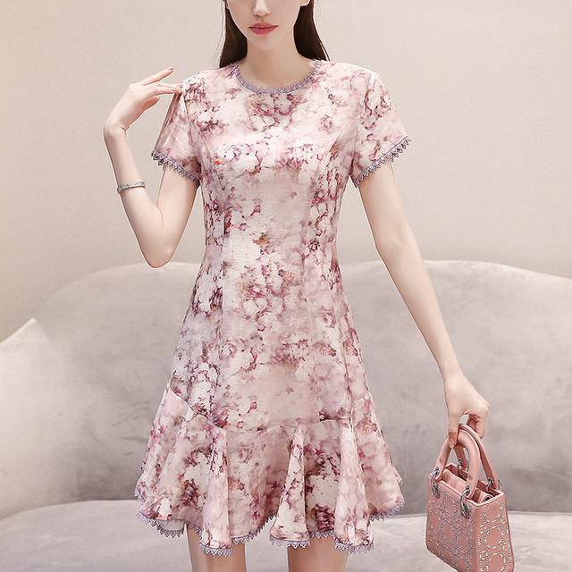 印花裙|复古旗袍改良连衣裙,中国风绝对让你美出新高度