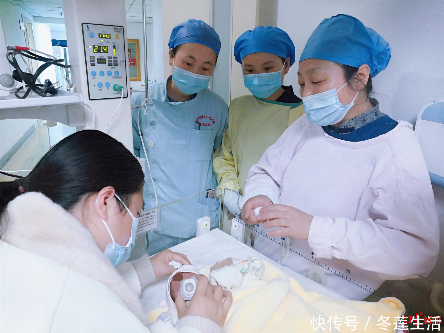 出院|早产女婴出生体重仅550g 历经102天救治顺利出院