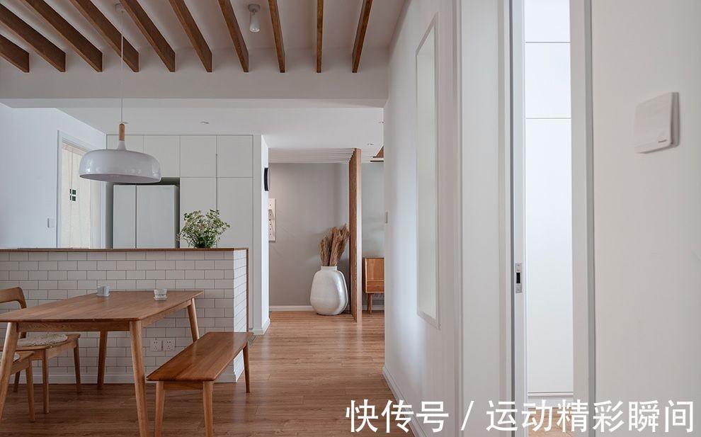 空间|纯白装点日式三居室，用极简线条描绘生活，享受简单的快乐