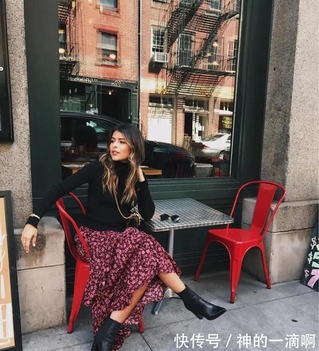 穿搭 毛衣+半裙,教你感受冬季穿搭那一抹温暖和摇曳并存的浪漫之美!