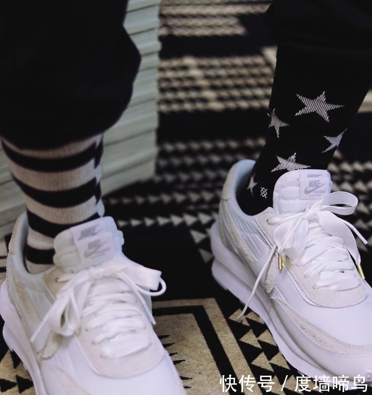 ldv 最新上脚图来了!纯色Sacai x Nike LDV Waffle还能这样穿