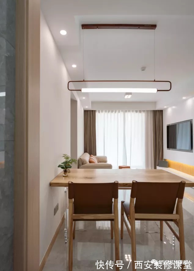 原木清新家|115㎡三室纯南户型,打造原木清新家